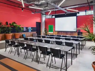 Scroll meeting room