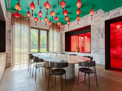 Asian-themed Boardroom