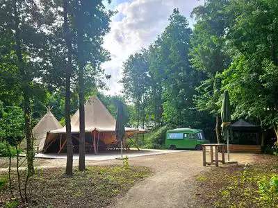 Voliere met Nordic Tipi